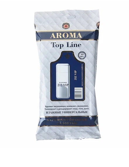 Салфетки парфюмированные №14 (M) по мотивам Carolina Herrera 212 VIP(№39)