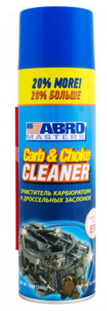 Очиститель карбюратора ABRO MASTERS 340г+20%