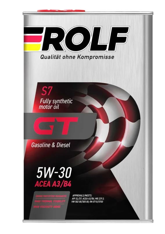 ROLF 5W30 GT A3/B4 SL/CF 1л