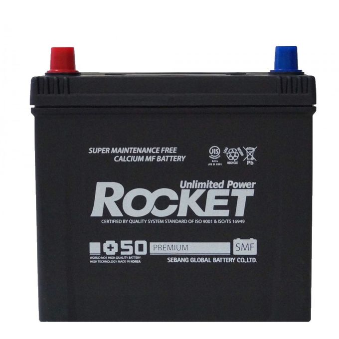 Аккумулятор Rocket SMF+50 85D23L 70 обр.п. нижнее крепление