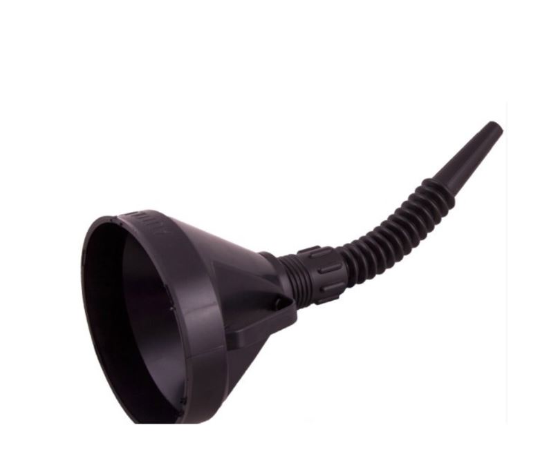 Воронка пластмассовая d14,5см разборная с гофрой и ситом