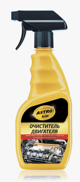 Очиститель двигателя ASTROHIM 500мл триггер AC-385