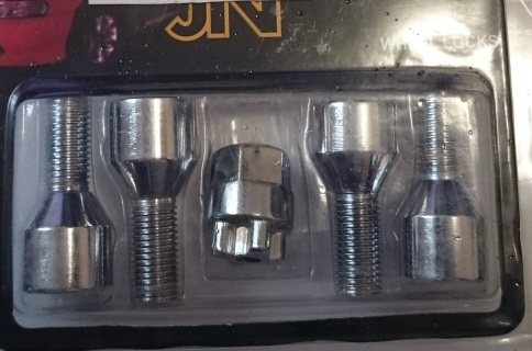 Болт М12x1,5; 56/30, (4+1 ключ), сфера CH секрет 54705SP