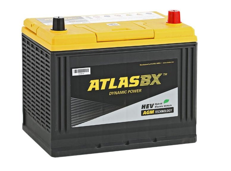 Аккумулятор Atlas AGM AX S65D26L 75ач