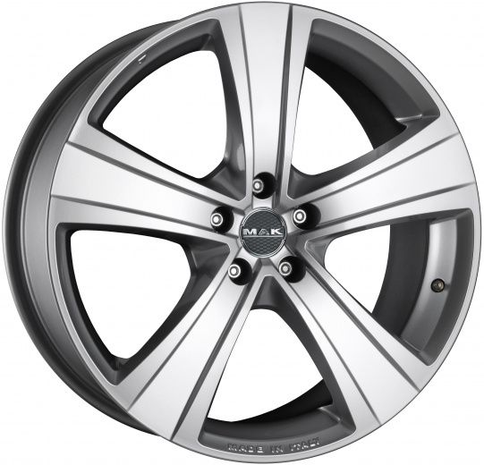 диски MAK FUOKO 5 8,5xR19 5x127 71,6 35 Hyper_Silver