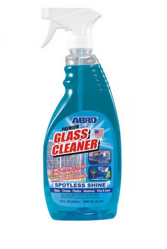 Очиститель стекол ABRO 473мл аэрозоль GC-300