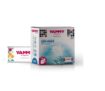 Ароматизатор  YAMMY меловой баночка Blue Squash 50г s017