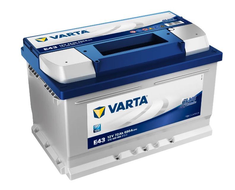 Аккумулятор Varta 57209 72 BD обр.