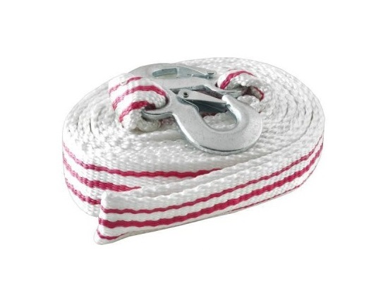 Трос ленточный 10т 5м 2 петли БАРНАУЛ в пакете