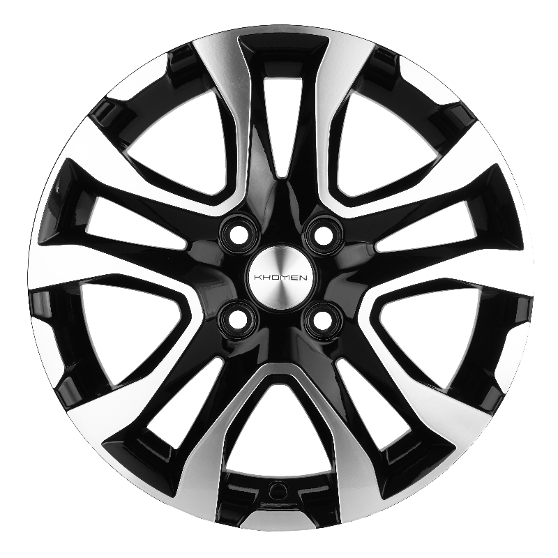 диски KHOMEN KHW1503 (Vesta) 6,0xR15 4x100 60,1 50 BLACK-FP