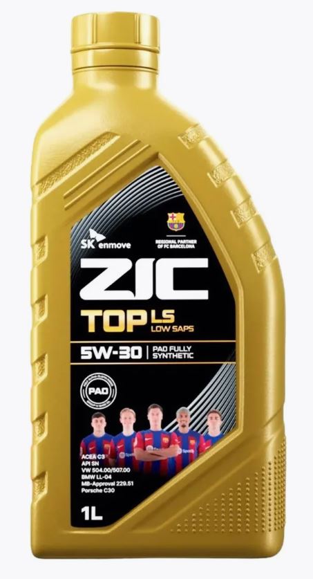 ZIC TOP LS 5W30 SN/C3 PAO 1л