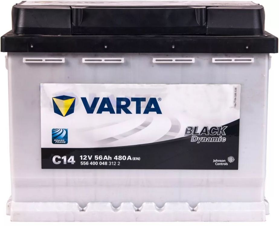 Аккумулятор Varta 55600 56e BlackD обр.