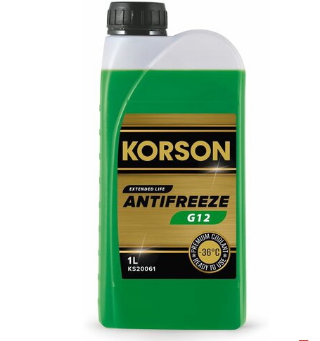 Антифриз KORSON G12 -36°C зеленый 1л