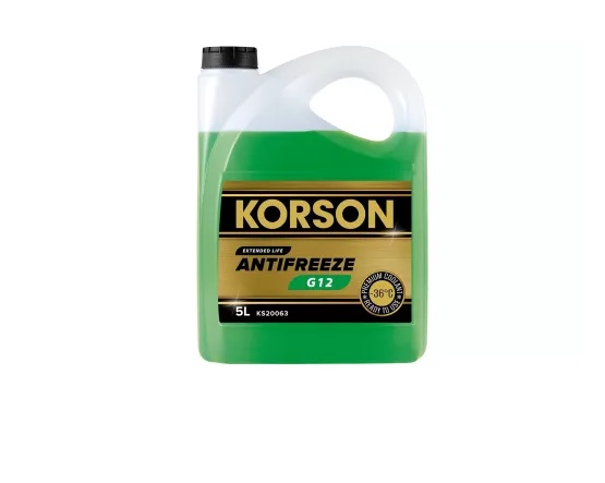 Антифриз KORSON G12 -36°C зеленый 5л