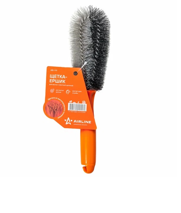Щетка для мытья 27см AIRLINE (4*7см) с жесткой щетиной 