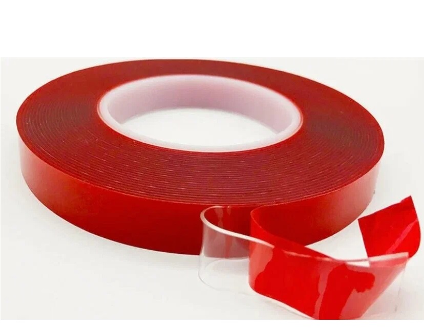 Скотч 2-х сторон. 9мм*1м*1,0мм прозрачный 3М