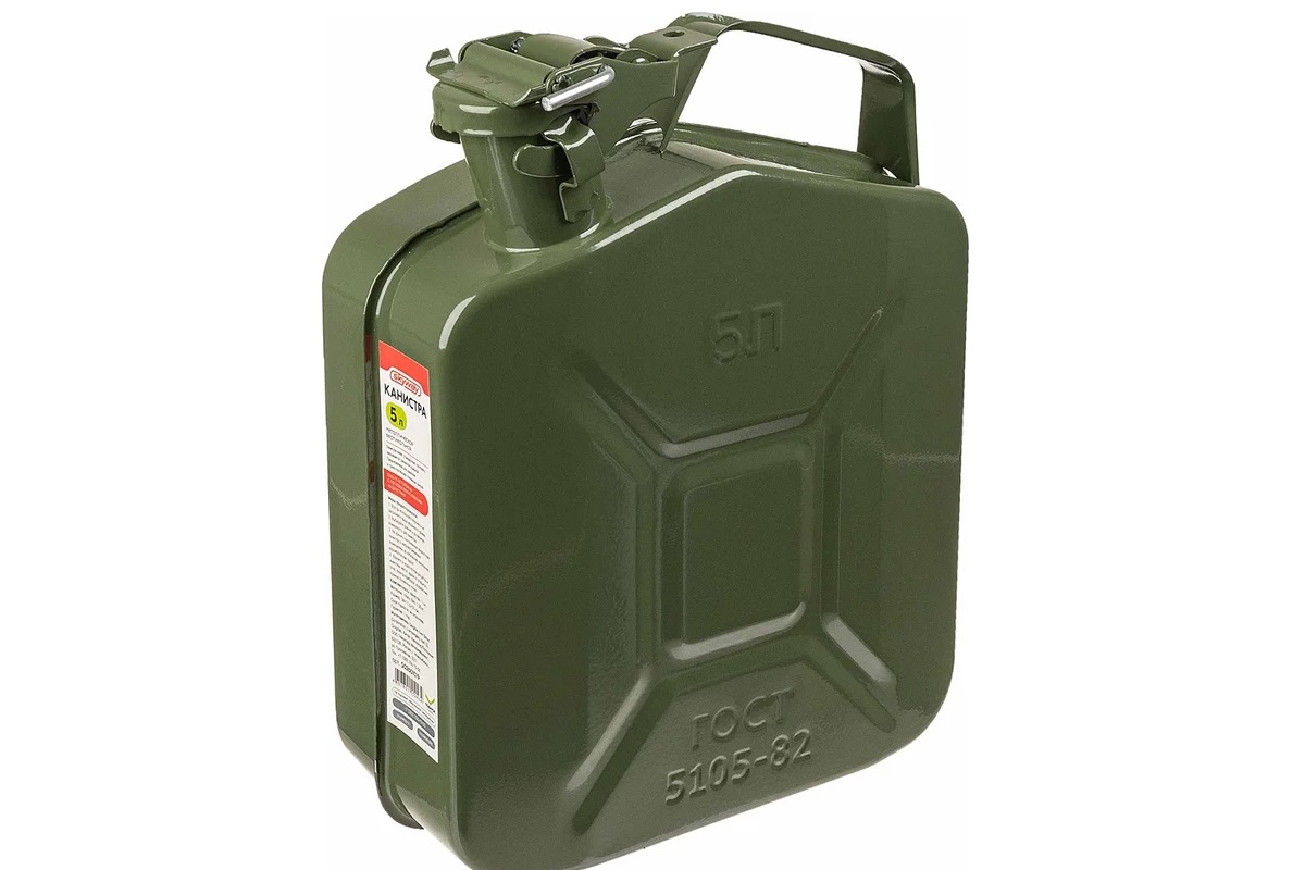 Канистра металлическая SKYWAY вертикальная 5л S02601018