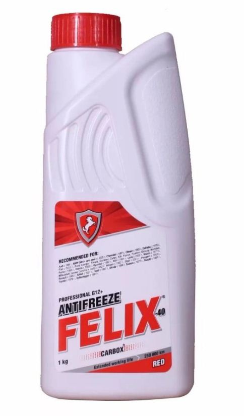 Антифриз Felix Carbox-45 (G12+) красный 1л