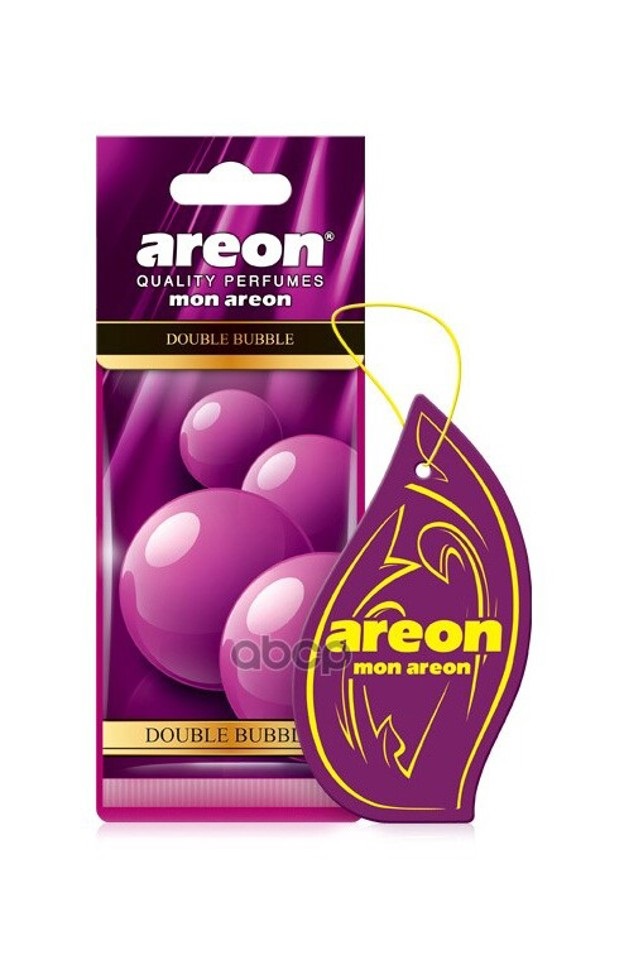 Ароматизатор подвесной картон AREON MON AREON Double Bubble