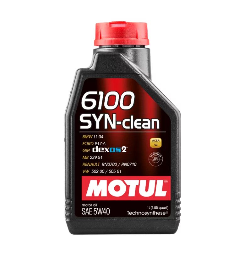 Motul Авто 6100 Syn-Clean 5W40 1л