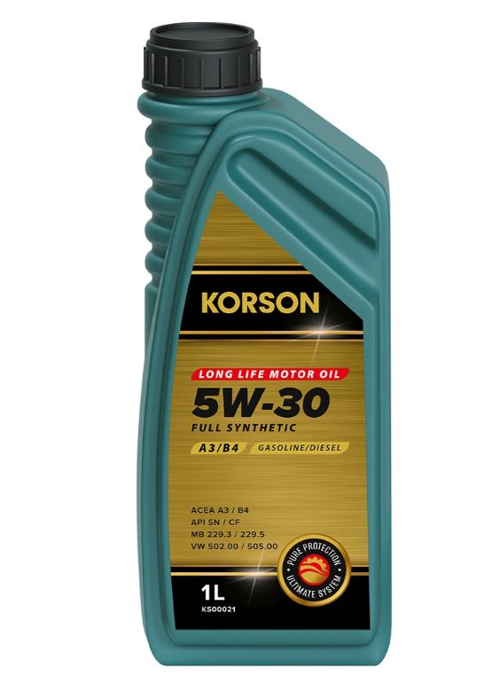 Korson 5W30 Full Synthetic A3/B4 1л синт.