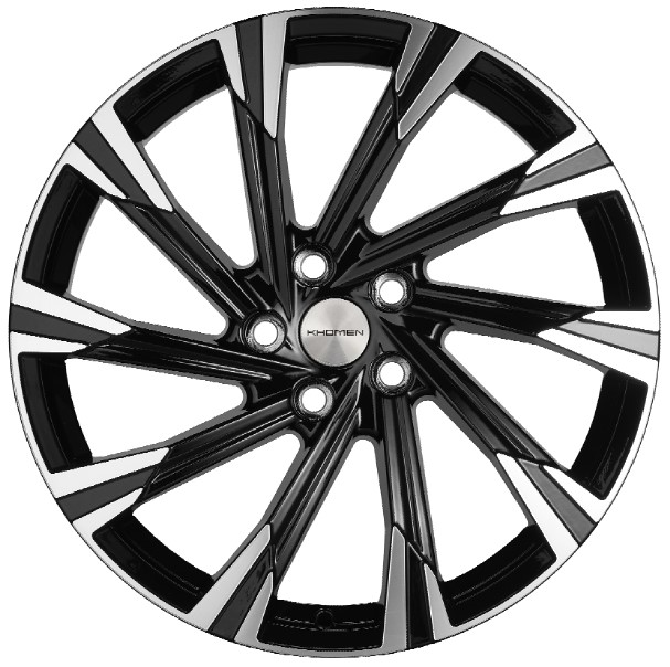 диски KHOMEN KHW1901 (EXEED VX/TXL/LX) 7,5xR19 5x108 65,1 36 BLACK-FP