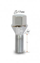 Болт M12x1.25; 57; 28; 17 конус CH