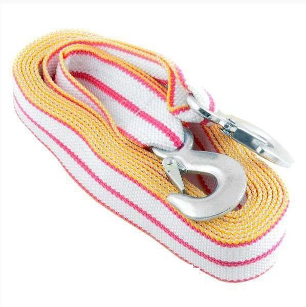 Трос ленточный 7т 5м 2 крюка Барнаул в пакете